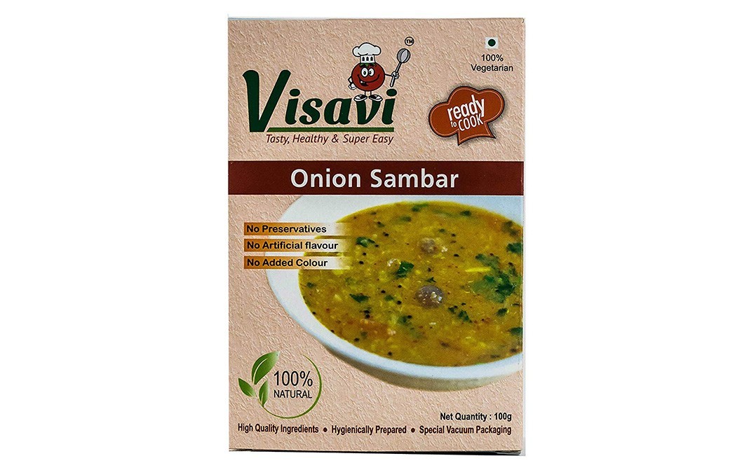 Visavi Onion Sambar    Box  100 grams